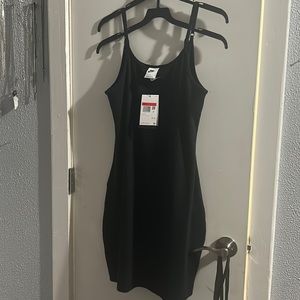 Black Nike tank top dress